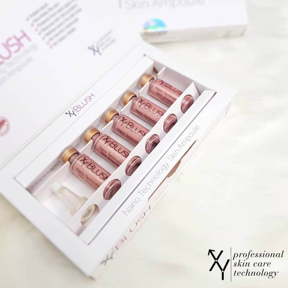 korea xy blush PEACH bbglow_xy_10 5.5ml made in korea nano technology skin ampoule peach 2