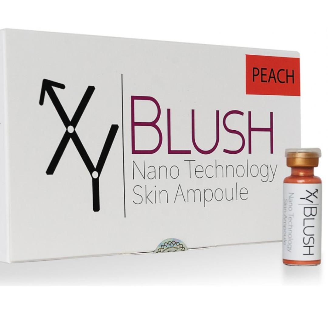 korea xy blush PEACH bbglow_xy_10 5.5ml made in korea nano technology skin ampoule peach 2