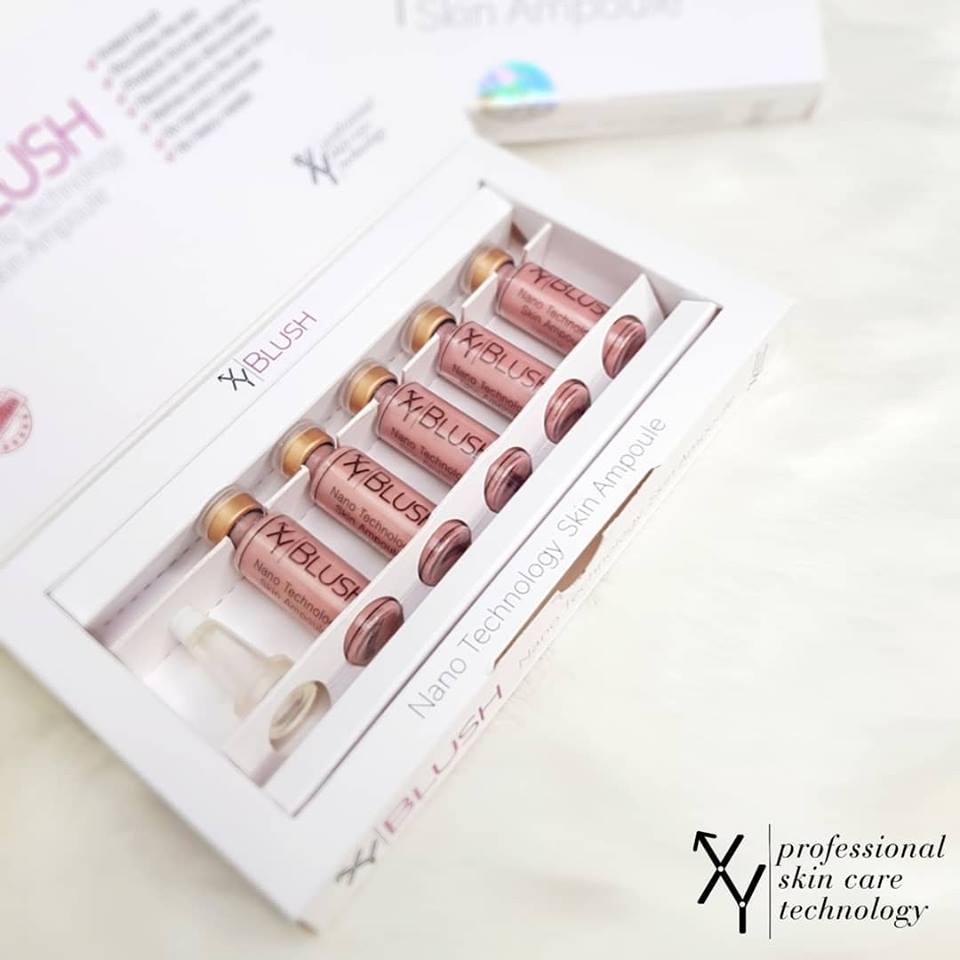 korea xy blush PEACH bbglow_xy_10 5.5ml made in korea nano technology skin ampoule pink
