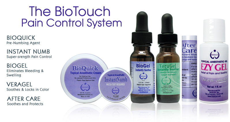 USA Biotouch Biogel 15ml 0.5oz For Color 60g For Makeup Tattoo Pigments Eyebrows Eyelines Lips Hairlines